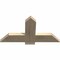 Ekena Millwork Eugene Rough Sawn Timber Gable Bracket, Douglas Fir, 36"W x 19"H x 2"D x 6"F, 13/12 Pitch GBW036X19X0206EUG00RDF - alternate 5